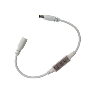 LED ovladač stmívač mini 3tlačítkový 4A